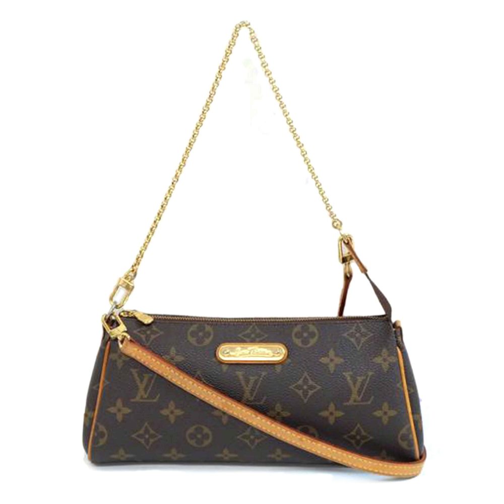 Louis Vuitton Canvas Bag Monogram Clutch Eva - Picture 2 of 8
